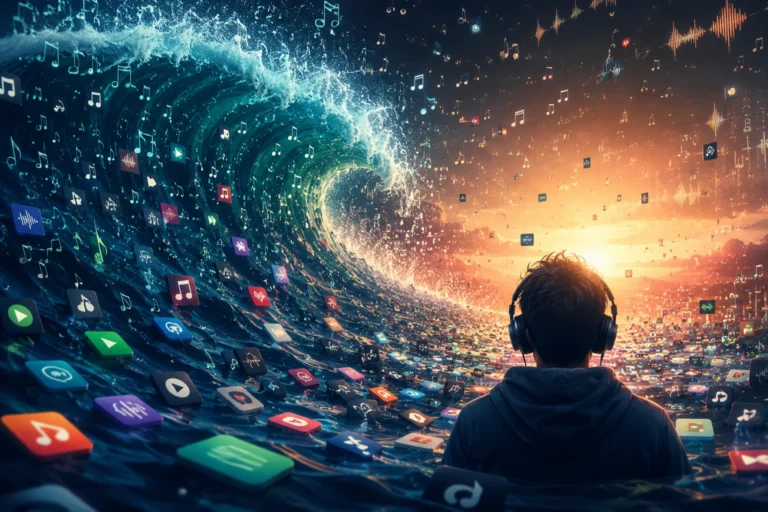 AI Music Streaming Flood Is Getting Too Loud